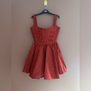 Jolie Jacquard Mini Dress